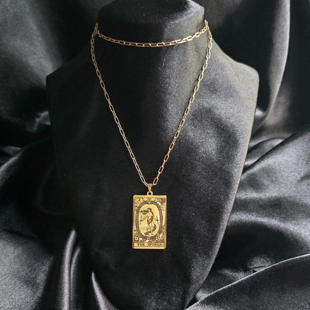 The World Tarot Necklace